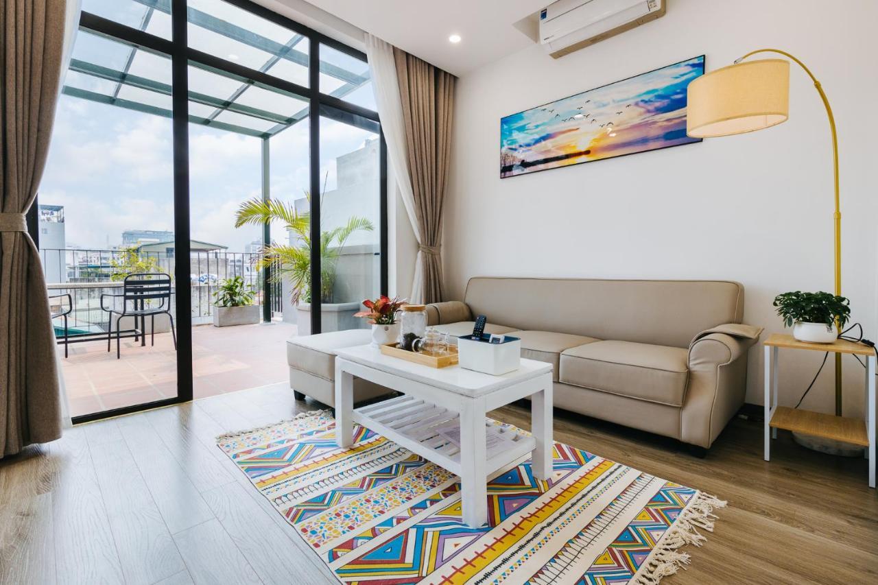 Luck Apart 9 - Hanoi Westlake Balcony Apartment Exteriör bild