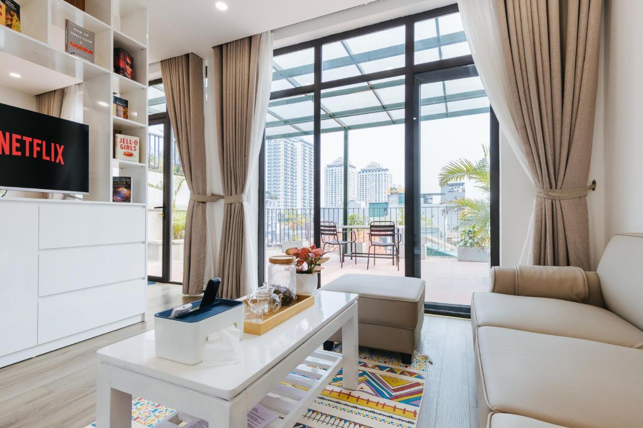 Luck Apart 9 - Hanoi Westlake Balcony Apartment Exteriör bild