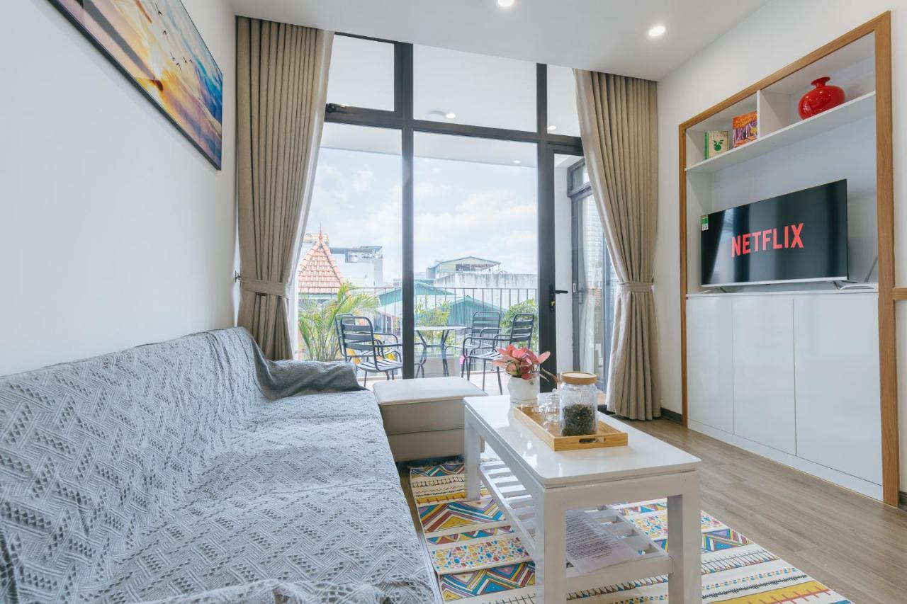Luck Apart 9 - Hanoi Westlake Balcony Apartment Exteriör bild